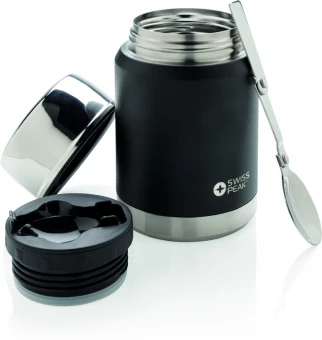 Swiss Peak Elite kuparinen tyhjiöruokasäiliö, musta