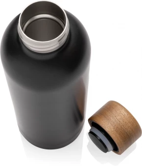 Wood RCS sertificēta pārstrādāta nerūsējošā tērauda vakuuma pudele 500ml