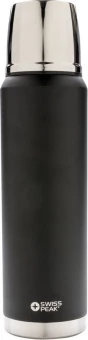 Swiss Peak Elite 1L kuparinen tyhjiöpullo, musta
