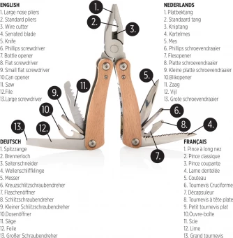 Puinen monitoimityökalu