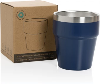 Clark RCS tuplaseinäinen kahvimuki 300ML