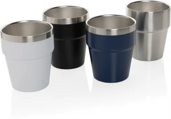 Clark RCS tuplaseinäinen kahvimuki 300ML