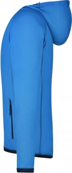 Trendikas kapuutsiga fliisjakk meestele