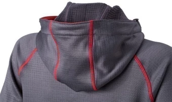 Trendikas kapuutsiga fliisjakk naistele