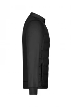 Trendikas meeste jakk kombineeritud materjalidega