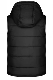 Trendikas meeste soe vest eemaldatava kapuutsiga