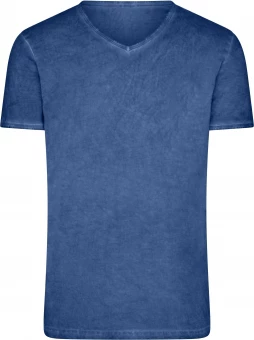 Trendikas meeste V-kaelusega T-särk
