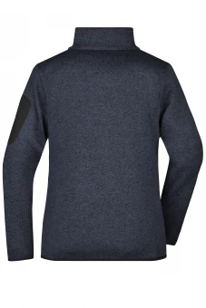 Trendikas naiste kootud fliisjakk