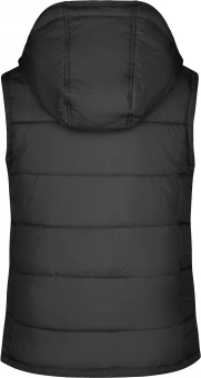 Trendikas naiste soe vest eemaldatava kapuutsiga