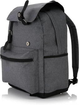 Reppu kannettavalle tietokoneelle magneettisoljilla, harmaa