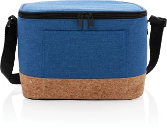 Two tone cooler bag with cork detail