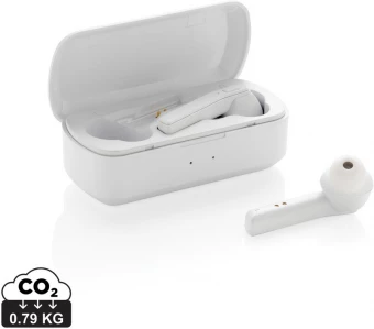 Free Flow TWS austiņas uzlādes maciņā