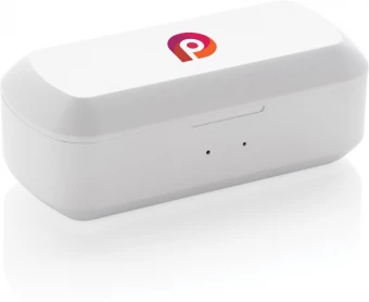 Free Flow TWS austiņas uzlādes maciņā