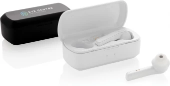 Free Flow TWS austiņas uzlādes maciņā