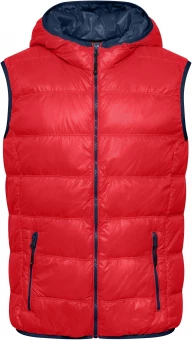 Ülikerge läikiv kapuutsiga sulevest meestele