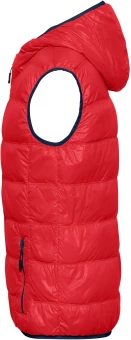 Ülikerge läikiv kapuutsiga sulevest meestele