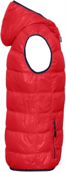 Ülikerge läikiv kapuutsiga sulevest meestele