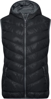 Ülikerge läikiv kapuutsiga sulevest naistele