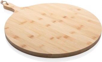 Ukiyo bambusta valmistettu pyöreä tarjoilulauta, ruskea