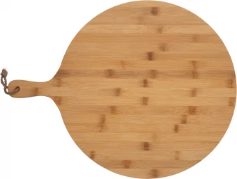 Ukiyo bambusta valmistettu pyöreä tarjoilulauta, ruskea