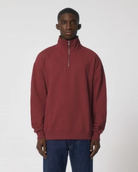 Lyhyellä vetoketjulla varustettu unisex pusero MILLER DRY