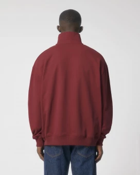 Lyhyellä vetoketjulla varustettu unisex pusero MILLER DRY