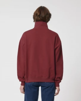 Lyhyellä vetoketjulla varustettu unisex pusero MILLER DRY
