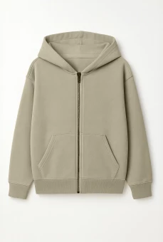 Unisex vetoketjullinen huppari Porto