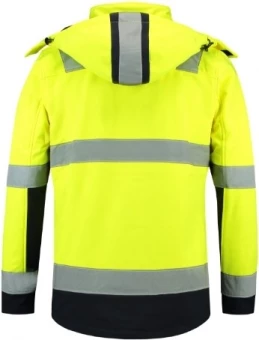 Unisex softshell jope Bi-Color EN ISO 20471