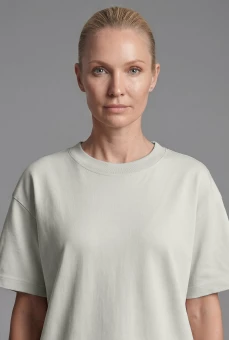 Naisten oversize crop T-paita LEVI TEE