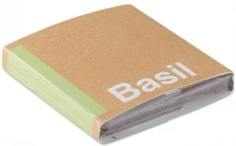 Compost with seeds "BASIL"