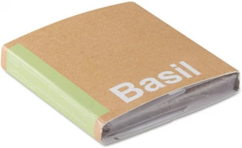 Compost with seeds "BASIL"