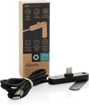 USB-C kaabel telefonialusega Aluvia 65W