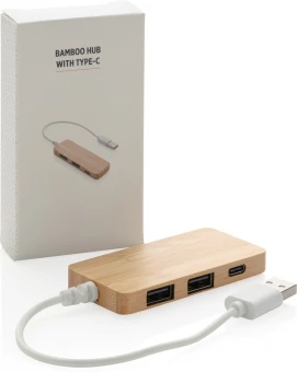 USB jagaja Bamboo