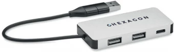 USB-jaotur  HUB-C