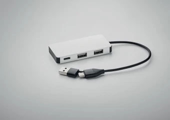 USB-jaotur  HUB-C
