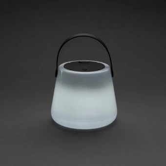 SolarGlow RCS kierrätysmuovista valmistettu USB-ladattava ulkovalaisin