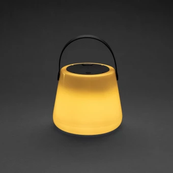 SolarGlow RCS kierrätysmuovista valmistettu USB-ladattava ulkovalaisin