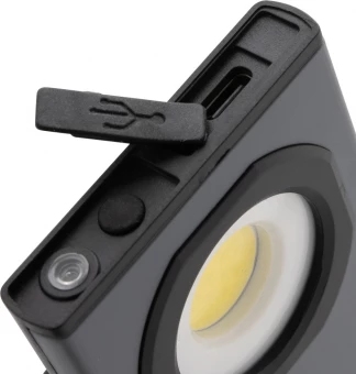 Gear X RCS kierrätysmuovista valmistettu USB-taskutyövalo 260 lumenia