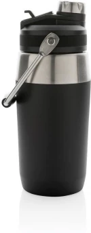 Ruostumattomasta teräksestä valmistettu pullo 500ml