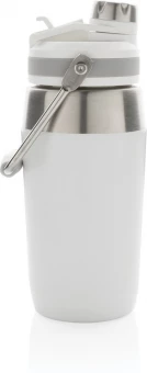 Vacuum stainless steel dual function lid bottle 500ml