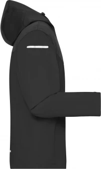 Väga hea ilmastikukindlus omav softshell-jope