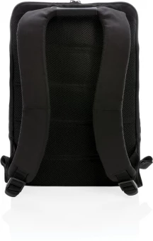 Swiss Peak 15" varkaudenesto RFID & USB reppu PVC vapaa, musta