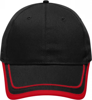 Värviliste detailidega nokamüts