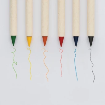 Värvipliiatsite komplekt Micki GRS 6tk