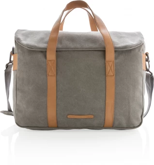 Canvas-laptoplaukku - PVC-vapaa