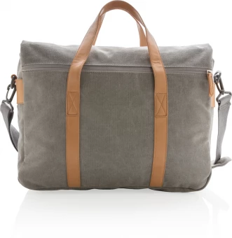 Canvas-laptoplaukku - PVC-vapaa