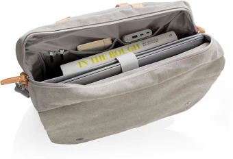 Canvas-laptoplaukku - PVC-vapaa