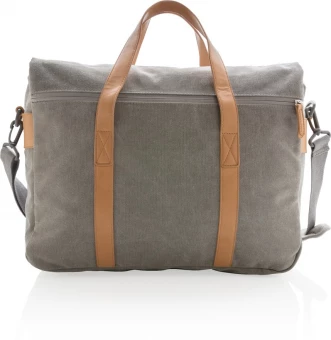 Canvas-laptoplaukku - PVC-vapaa