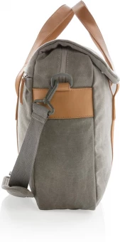 Canvas-laptoplaukku - PVC-vapaa